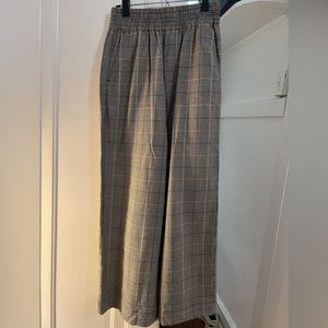 Madewell wide leg trousers size XS